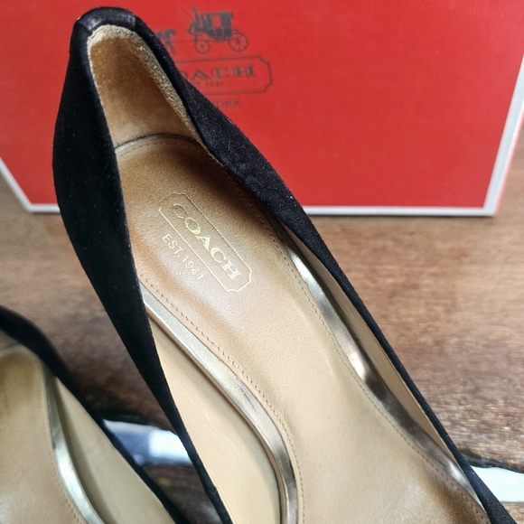 Coach Selma Suede Pumps - Picture 8 of 9
